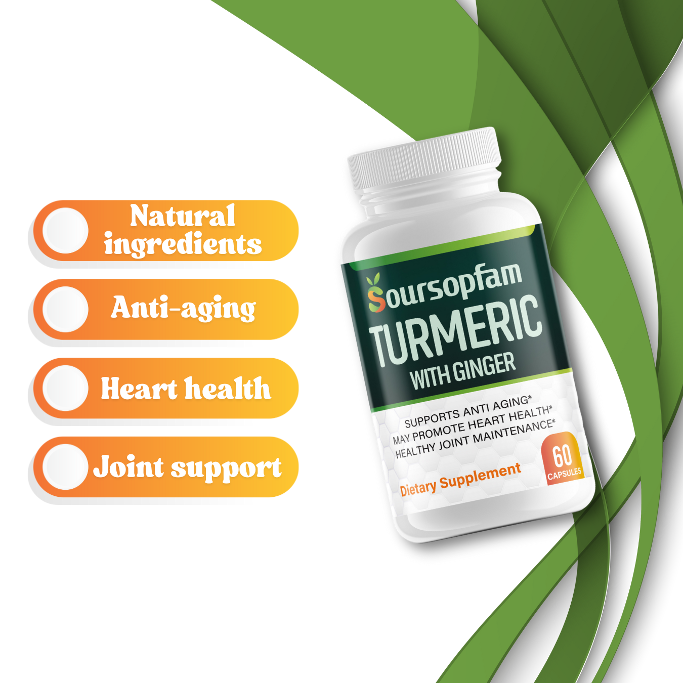 Soursopfam Turmeric with Ginger