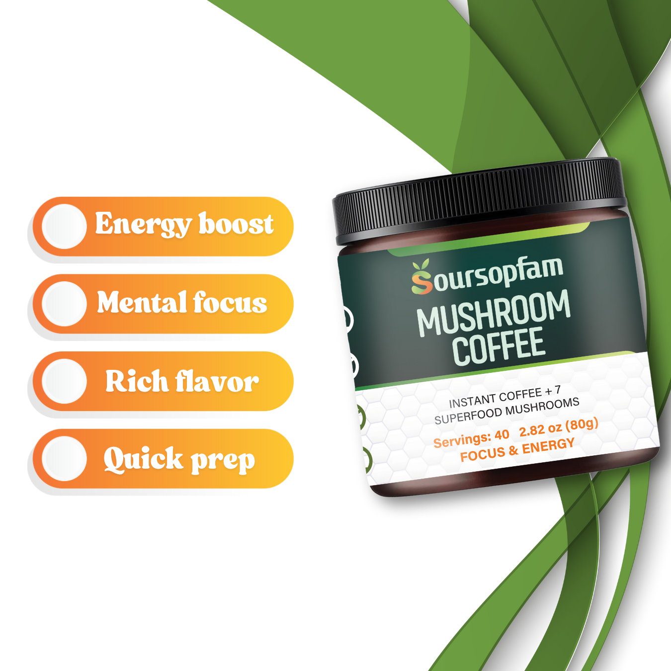 Soursopfam Mushroom Coffee